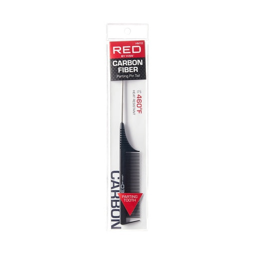 Red By Kiss Carbon Parting Pin Tail Comb