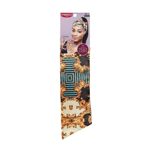 Red By Kiss Silky Satin Edge Laying Scarf (Luxury 2)