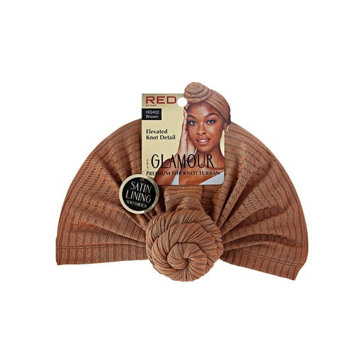Red By Kiss Glamour Top Knot (Brown)