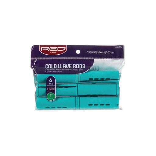 Red By Kiss Cold Wave Rods 1" Diameter Jumbo (6pcs)