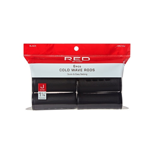 Red By Kiss Cold Wave Rods 1 1/4" Diameter Jumbo (6pcs)