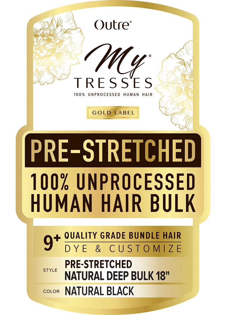 Outre Mytresses Gold Label Pre-stretched Deep Bulk 100% Human Hair