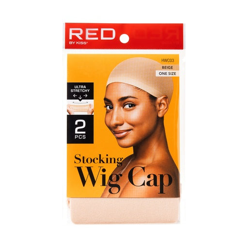 Red By Kiss Stocking Wig Cap 2pcs (Beige)