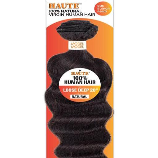 Model Model Haute Loose Deep 100% Natural Virgin Human Hair