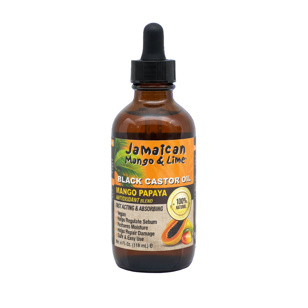 Jamaican Mango & Lime Black Castor Oil Mango Papay 4oz