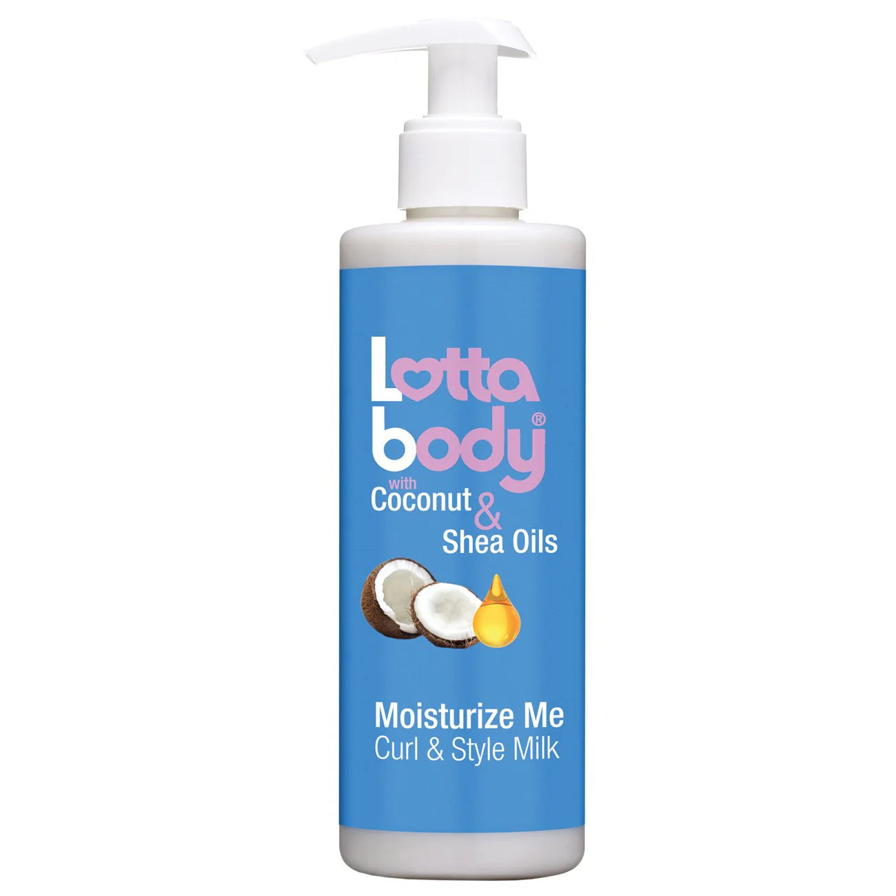 LottaBody Coconut & Shea Oils Moisturize Me Curl & Style Milk 8oz
