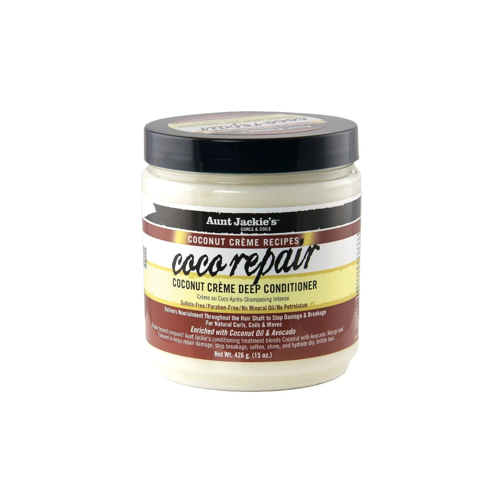 Aunt Jackie's Coco Repair Coconut Creme Deep Conditioner 15oz