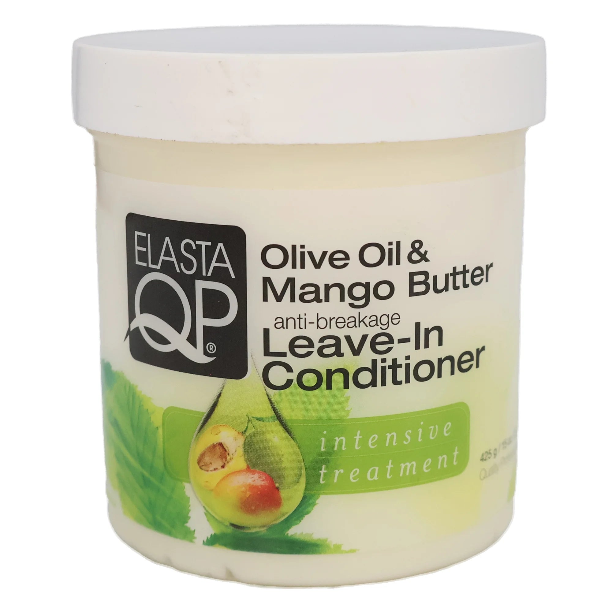 Elasta QP Olive Oil & Mango Butter Leave In Conditioner 16oz