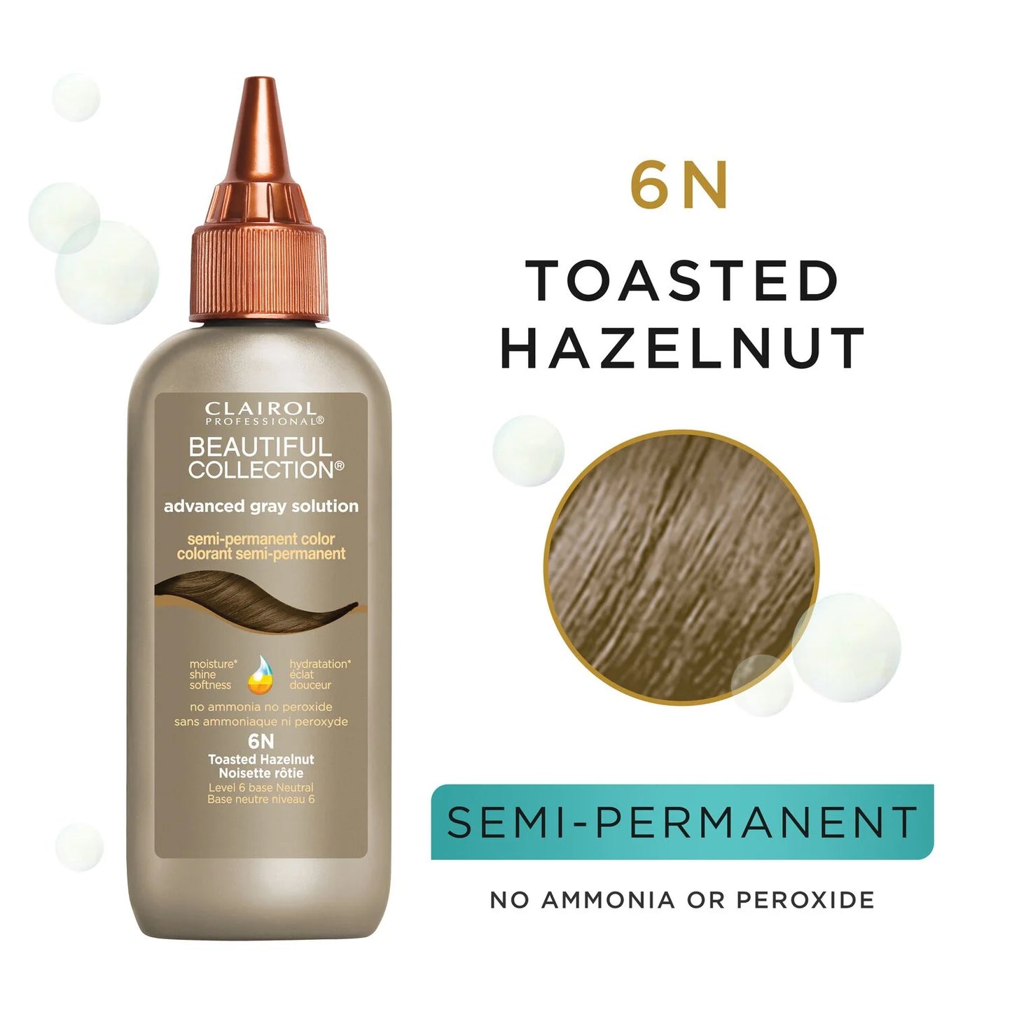 Beautiful Collection Advanced Gray Solution Semi Clairol 3oz