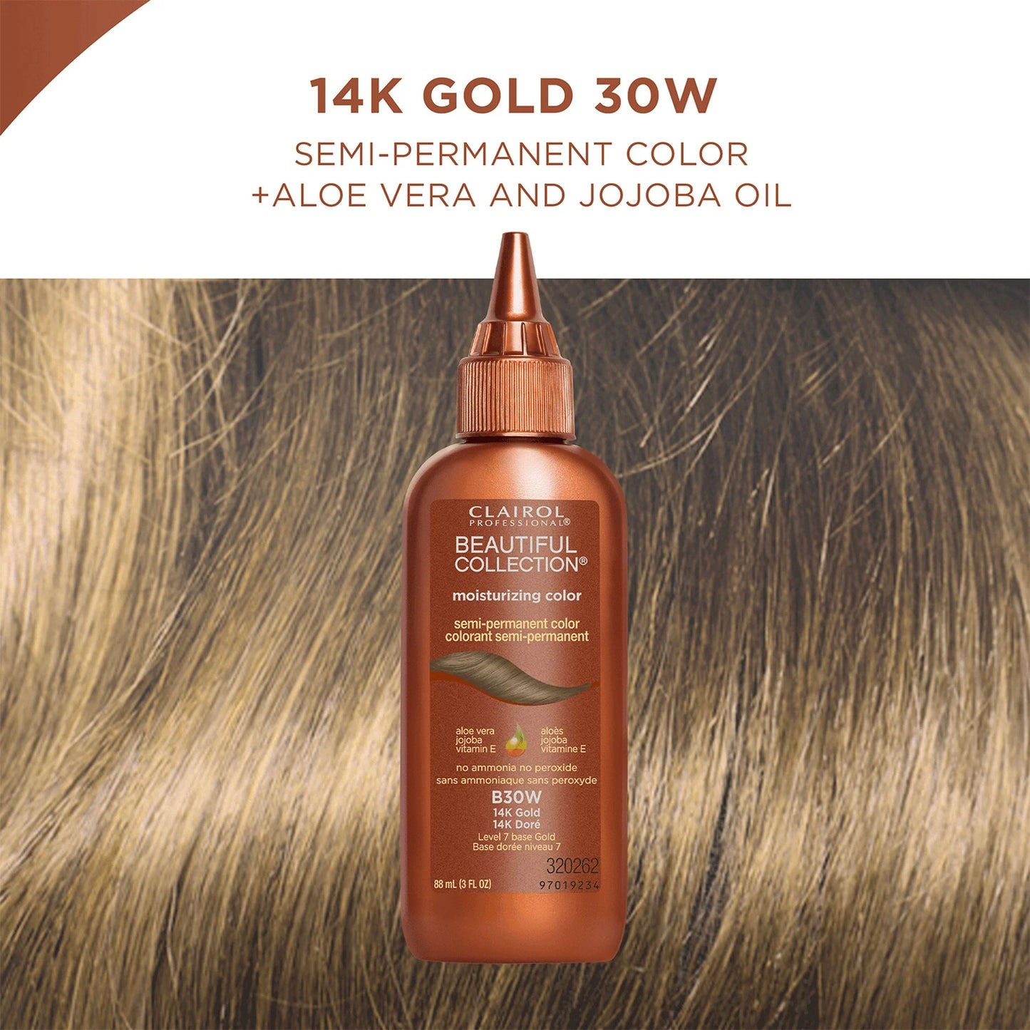 Clairol Beautiful Collection Semi-Permanent Hair Color 3oz