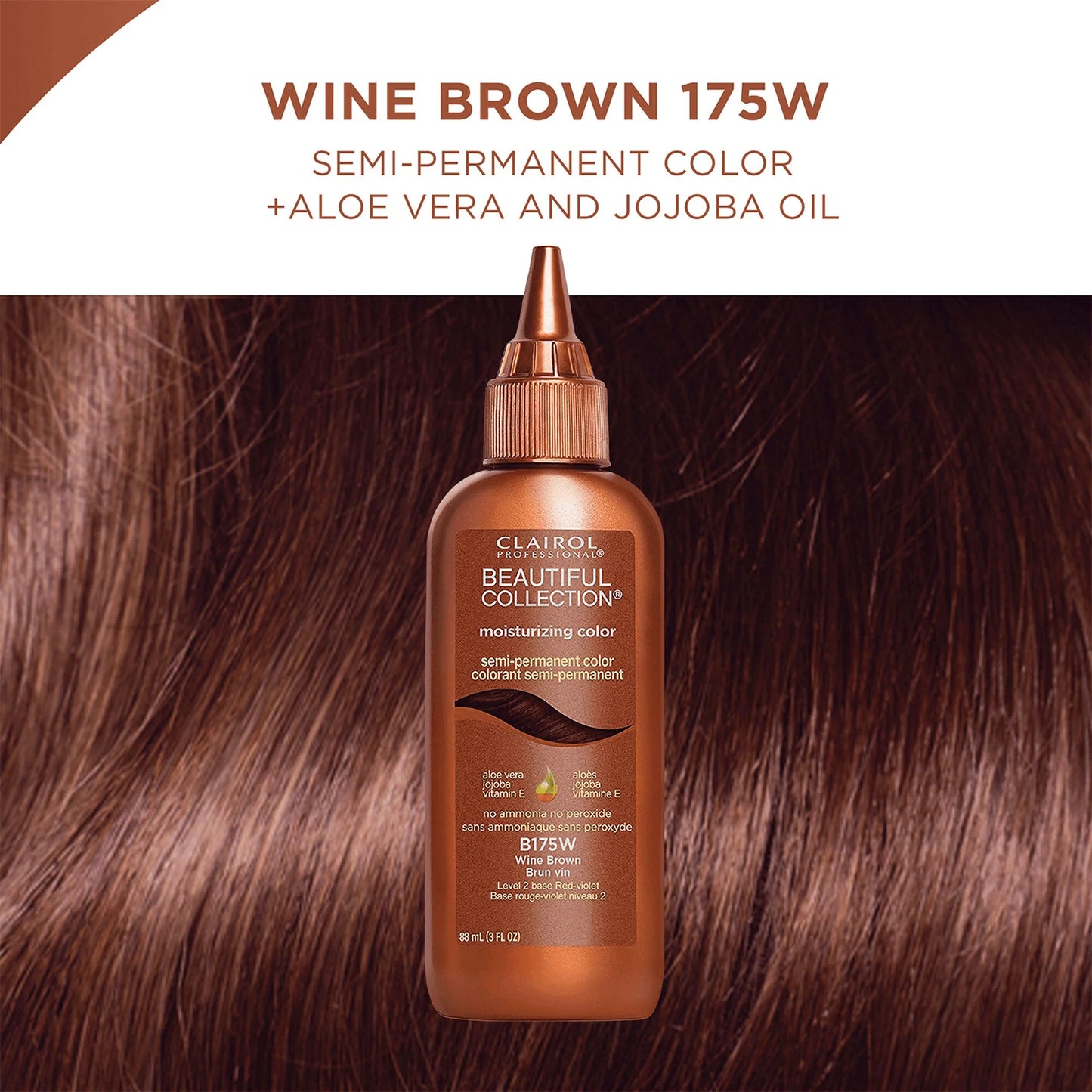 Clairol Beautiful Collection Semi-Permanent Hair Color 3oz