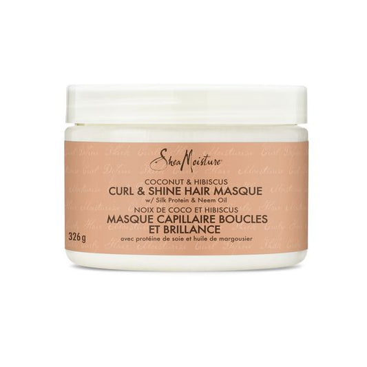 Shea Moisture Coconut Hibiscus Curl & Shine Hair Masque 12oz
