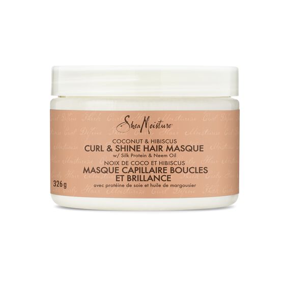 Shea Moisture Coconut Hibiscus Curl & Shine Hair Masque 12oz