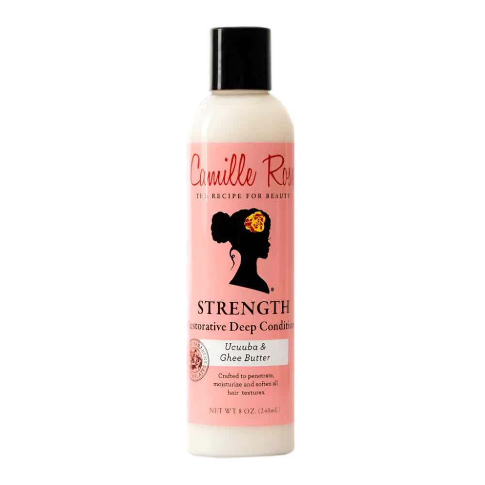 Camille Rose Strength Restorative Deep Conditioner 8oz