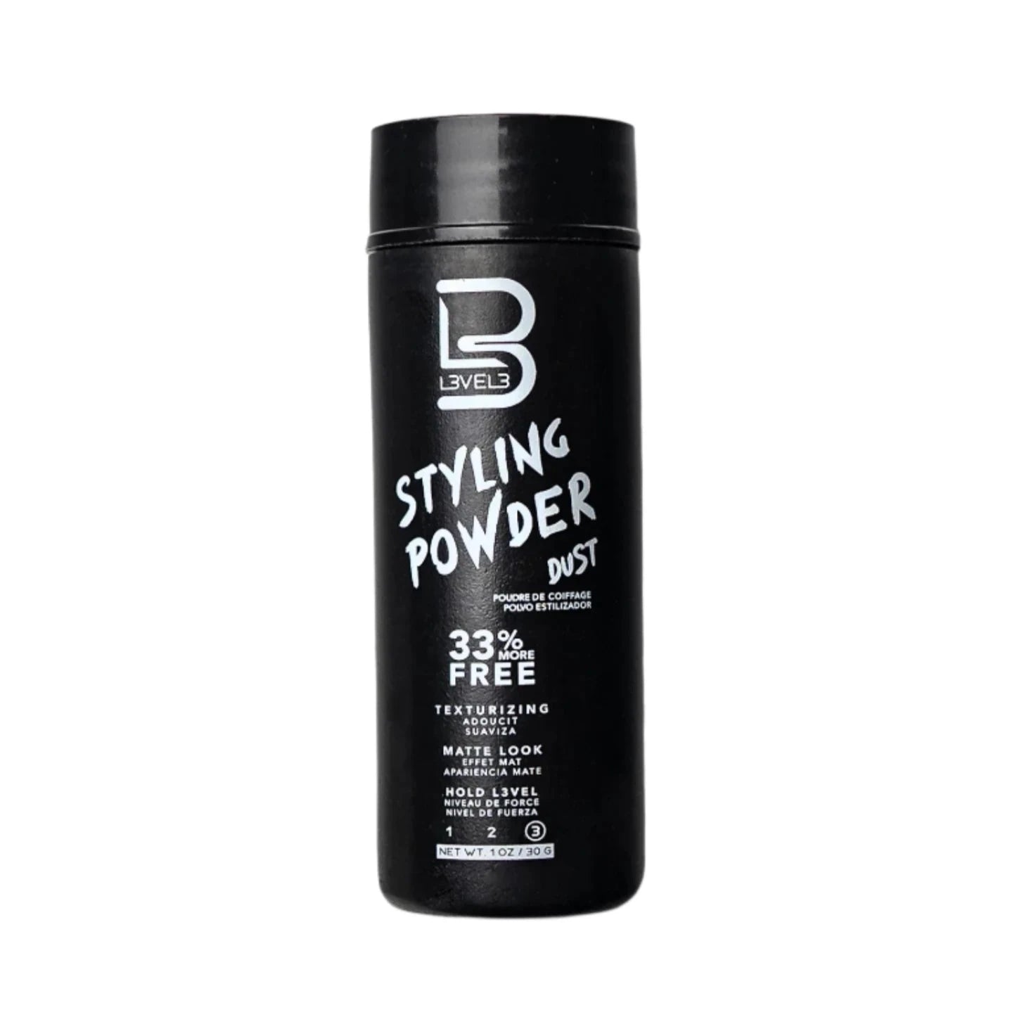 L3VEL3 Hair Styling Powder 1oz