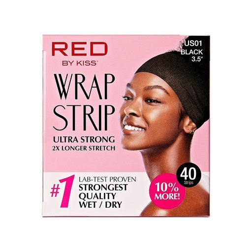 Red By Kiss 3.5″ Wrap Strips Ultra Strong 2x Longer Stretch