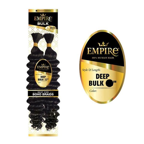 Sensationnel Empire Deep Bulk 100% Human Hair