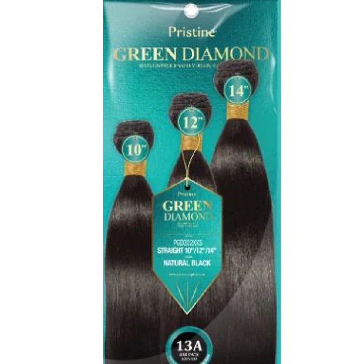 Mane Concept Green Diamond 100% Unprocessed Virgin Hair Straight