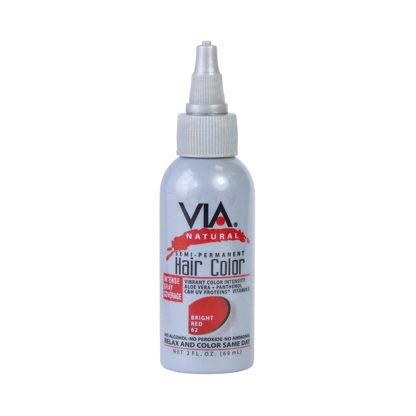 Via Natural Semi Permanent Hair Color 4oz