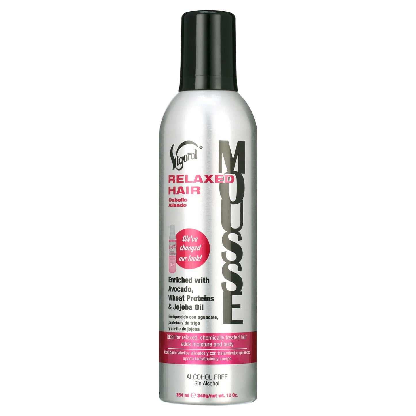 Vigorol Relaxed Hair Mousse 12oz