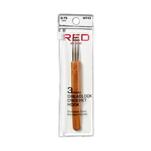 Red by Kiss Dreadlock Crochet Hook (3 Hooks) 0.75mm