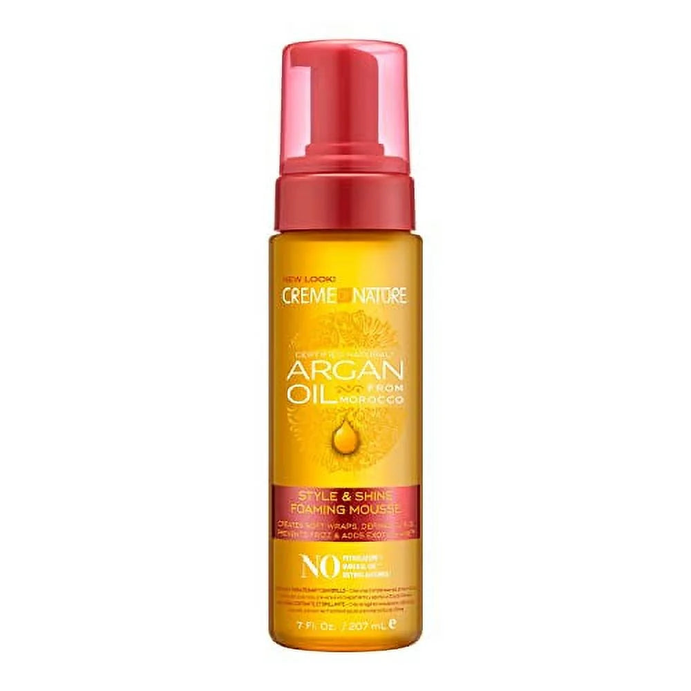 Creme of Nature Argan Oil Foaming Wrap Lotion 7oz