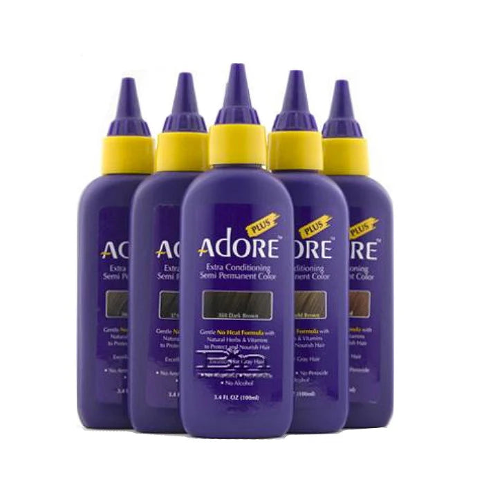 Adore Plus Extra Conditioning Hair Semi-Permanent Color 3.4oz