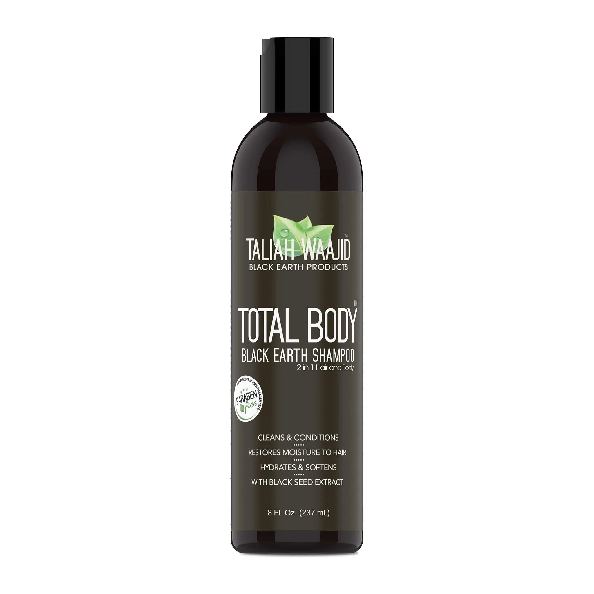 Taliah Waajid Total Body Black Earth Shampoo 8oz