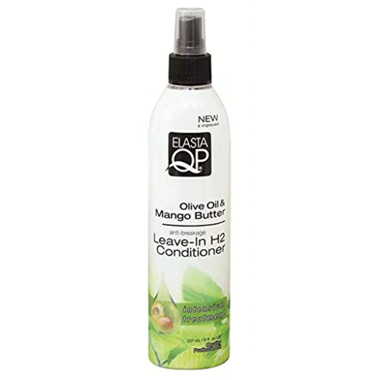 Elasta QP Olive Oil & Mango Butter Leave-In H2 Conditioner 8oz