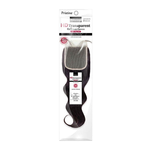 Mane Concept Pristine 4x4 HD Melting Body Wave Closure 100% Human Hair