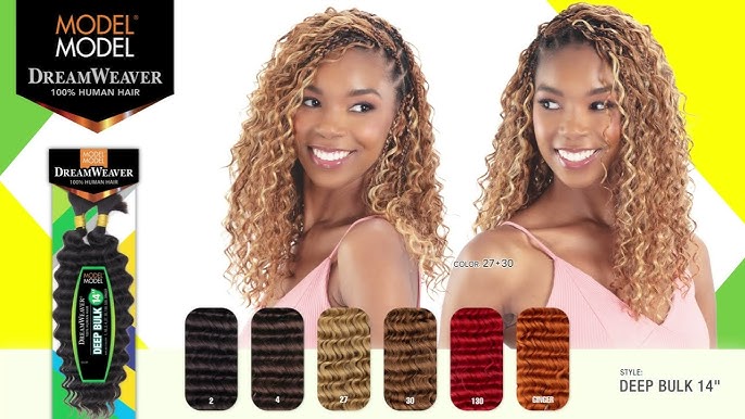 Model Model Dream Weaver Deep Bulk 100% Human Hair