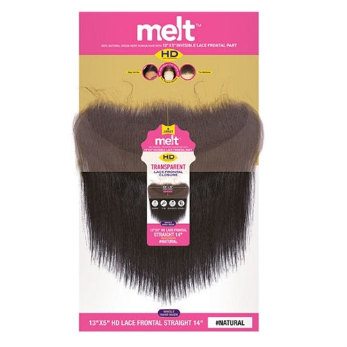 Janet Collection Melt 13x5 HD Lace Frontal Straight NAT/613