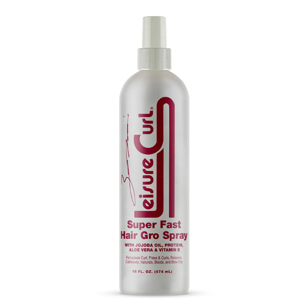Leisure Curl Super Fast Hair Gro Spray 16oz