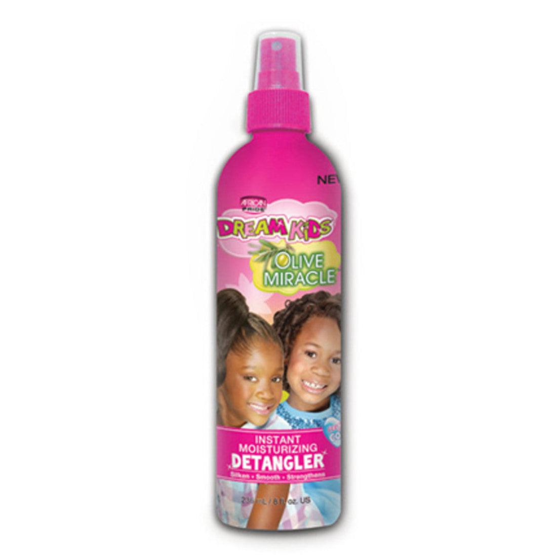 African Pride Dream Kids Olive Miracle Instant Moisturizing Detangler 8oz