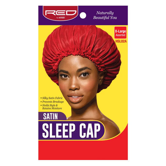 Red By Kiss Silky Satin Sleep Cap  X-Large (Assorted)
