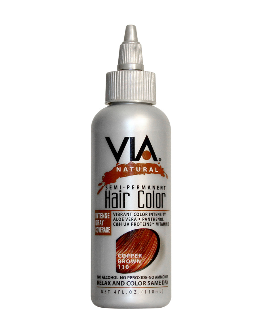 Via Natural Semi Permanent Hair Color 4oz