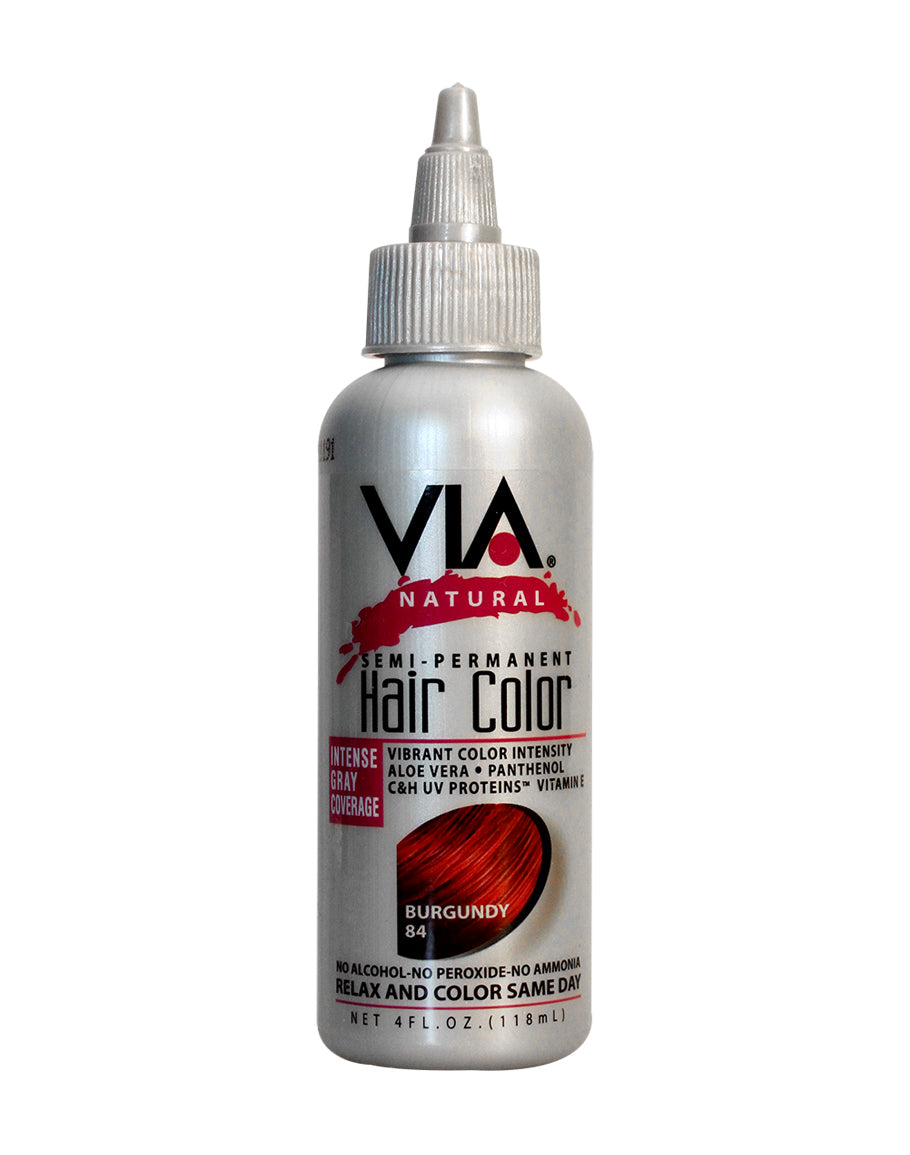 Via Natural Semi Permanent Hair Color 4oz