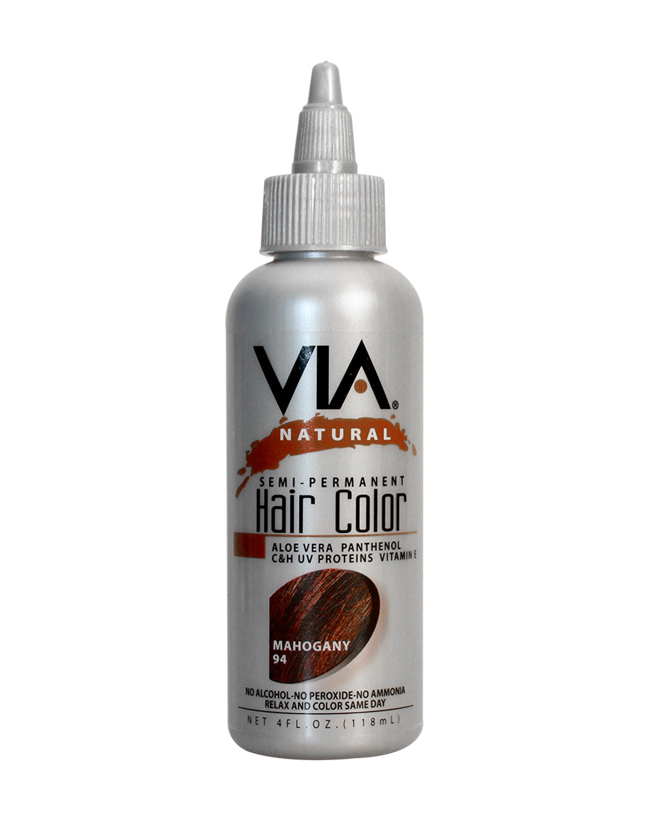Via Natural Semi Permanent Hair Color 4oz