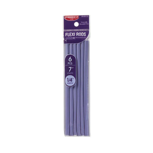 Red By Kiss Flexi Rod 7" Length 1/4"Diameter  (6pcs)