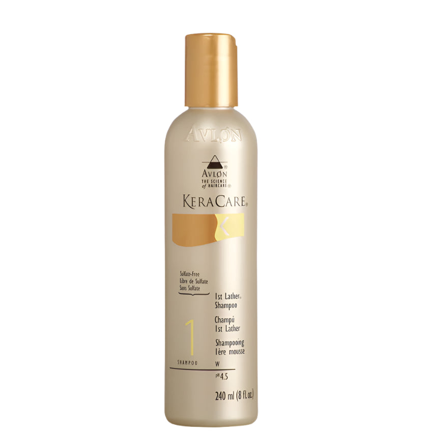 KeraCare 1st Lather Shampoo (Sulfate-Free) 8oz