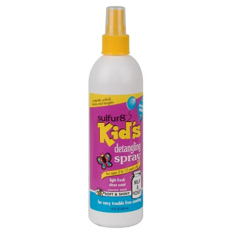 Sulfur8 Kid's Detangling Spray 12oz