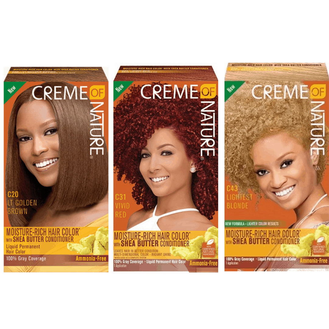 Creme of Nature Moisture-Rich Liquid Permanent Hair Color