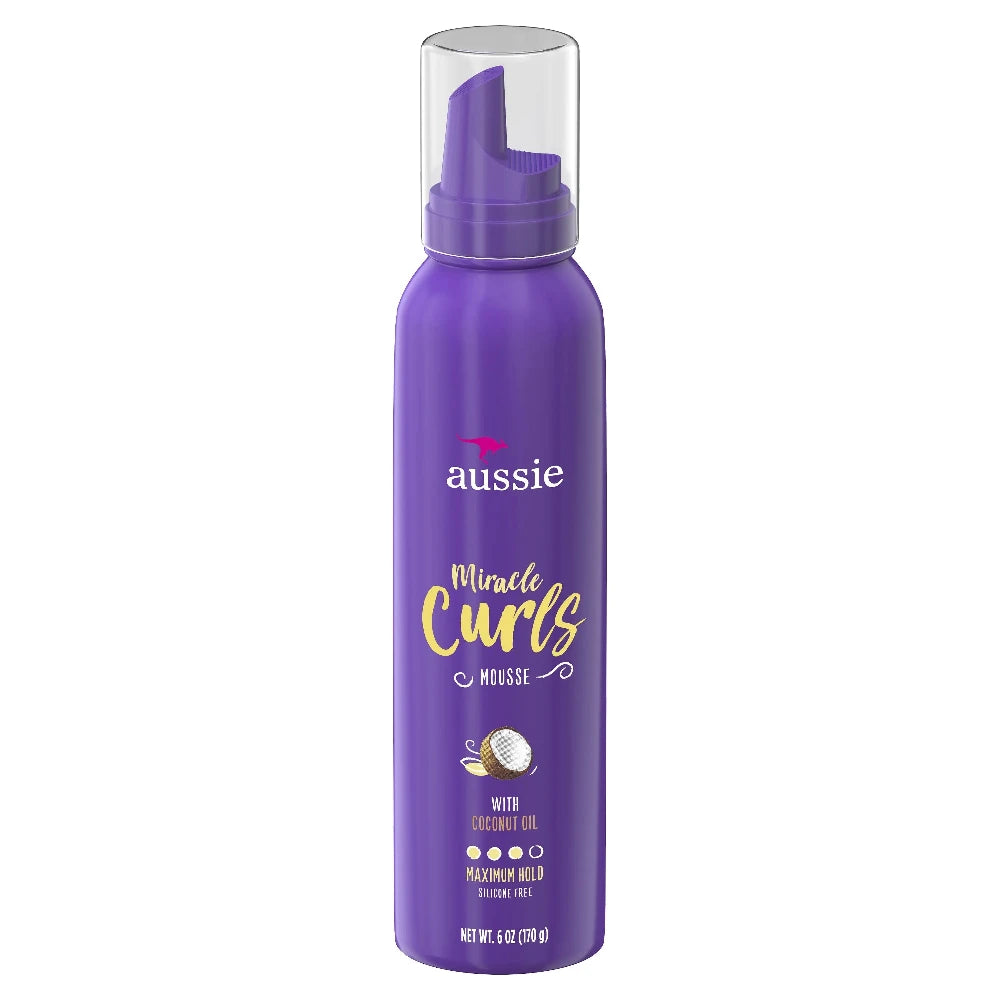 Aussie Miracle Curls Styling Mousse 6oz