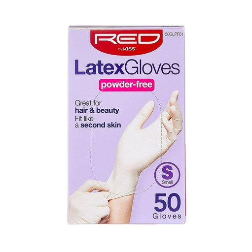 Red By Kiss Powder-Free Latex Gloves (50pcs)