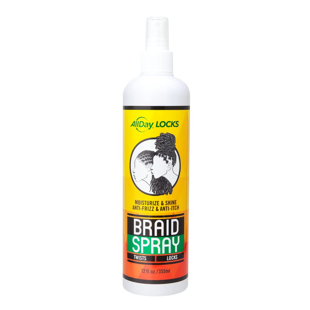 AllDay Locks Braid Spray 12oz