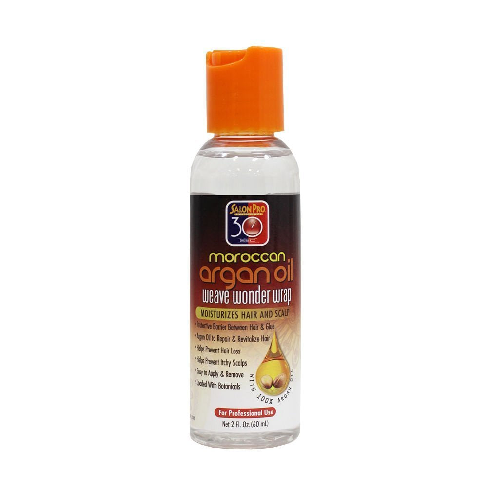 Salon Pro 30 SEC Moroccan Argan Oil Weave Wonder Wrap (Clear)