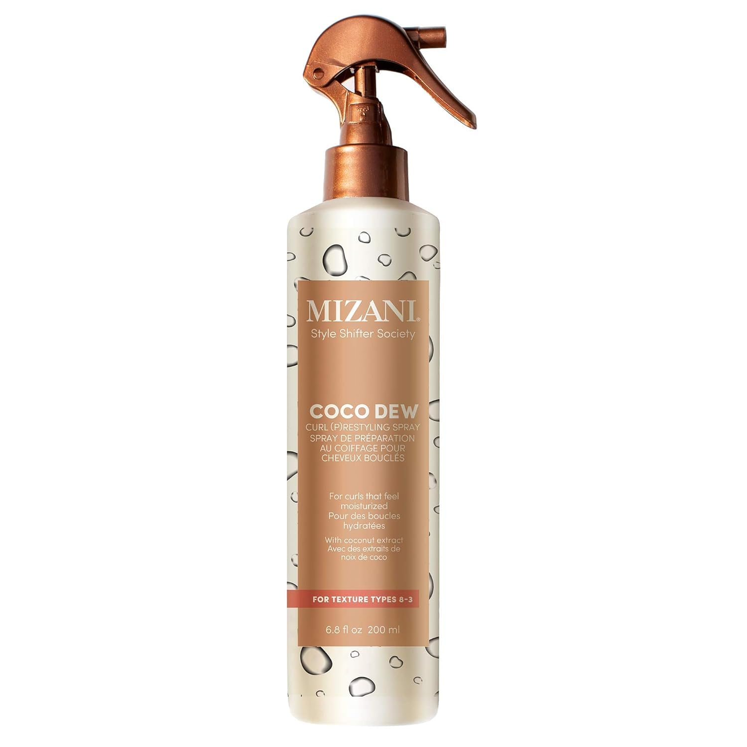 Mizani Coco Dew Curl Restyling Spray 6.8oz