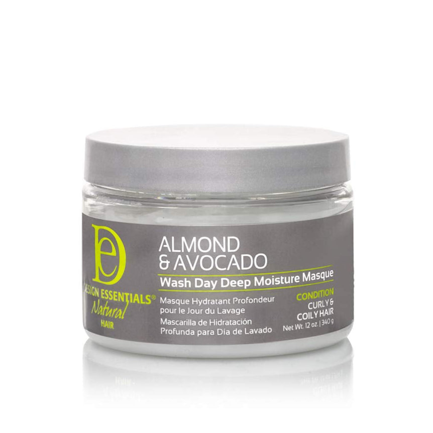 Design Essentials Almond & Avocado Wash Day Deep Moisture Masque 12oz