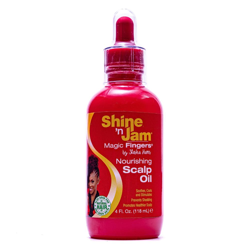 Ampro Shine n Jam Magic Fingers Nourishing Scalp Oil 4oz