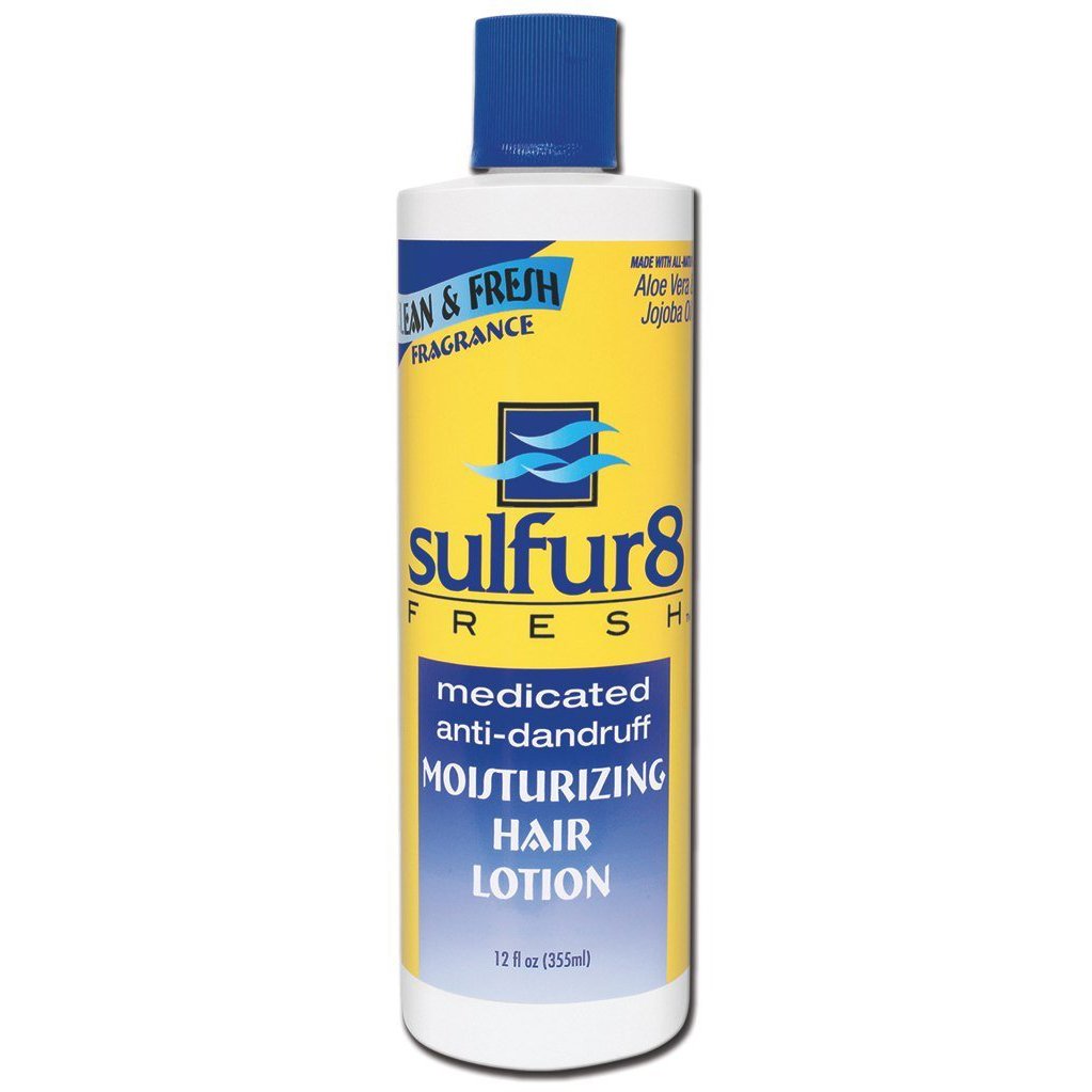 Sulfur8 Fresh Medicated Anti-Dandruff Moisturizing Hair Lotion 12oz